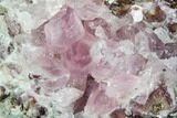 Cobaltoan Calcite Crystal Cluster - Bou Azzer, Morocco #108744-1